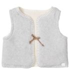 Koeka Baby vest sleeveless reversible Denver Soft Grey