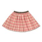 Petit Blush Mini Skirt Check Rosette
