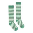 Gray Label Long Ribbed Socks Bright Green - Cream