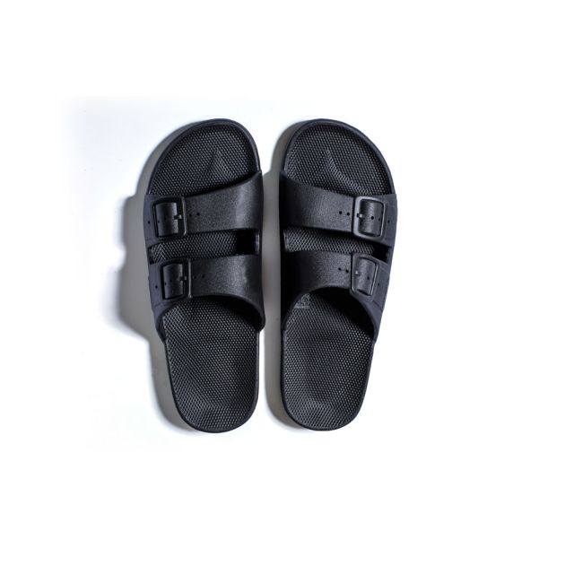 Freedom Moses Slippers Black_1
