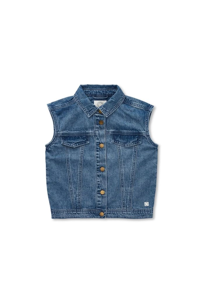 Sproet & Sprout Denim vest Denim blue_1