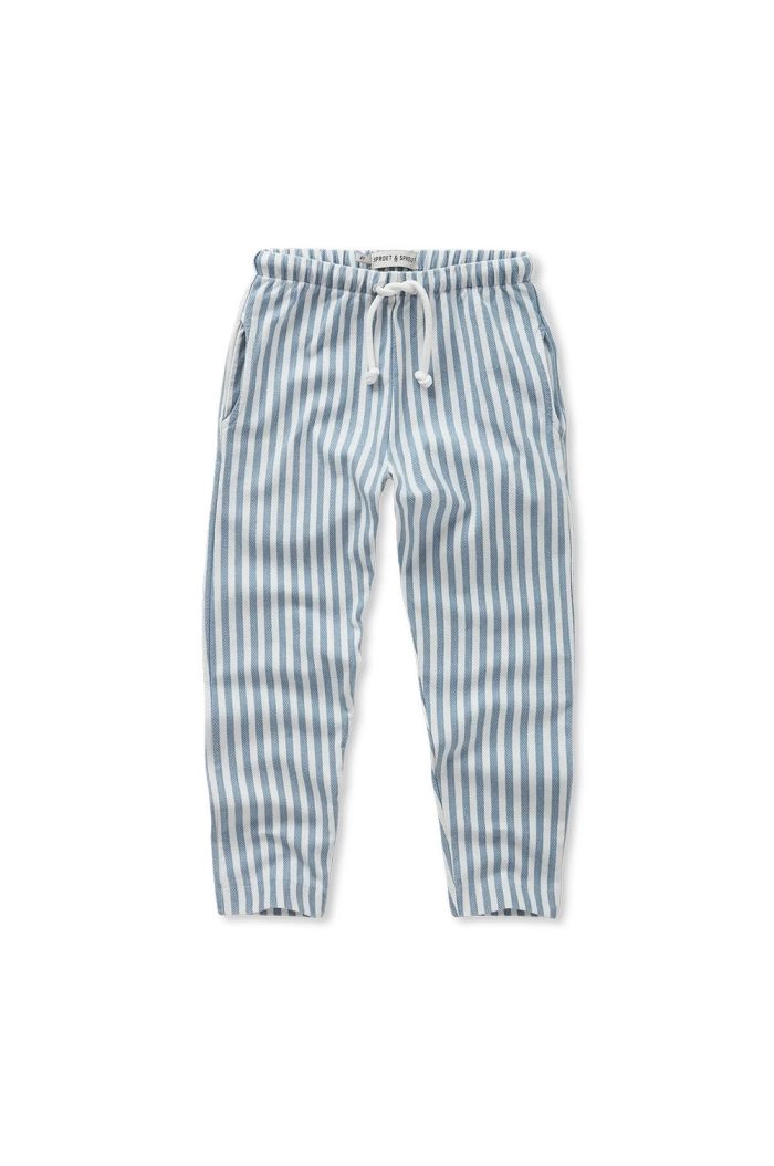 Sproet & Sprout Jersey twill denim pants Denim blue_1