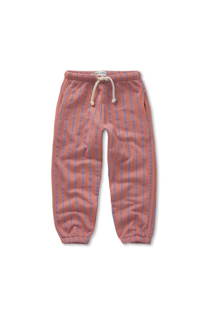 Sproet & Sprout Striped sweatpants rose dawn Rose Dawn_1