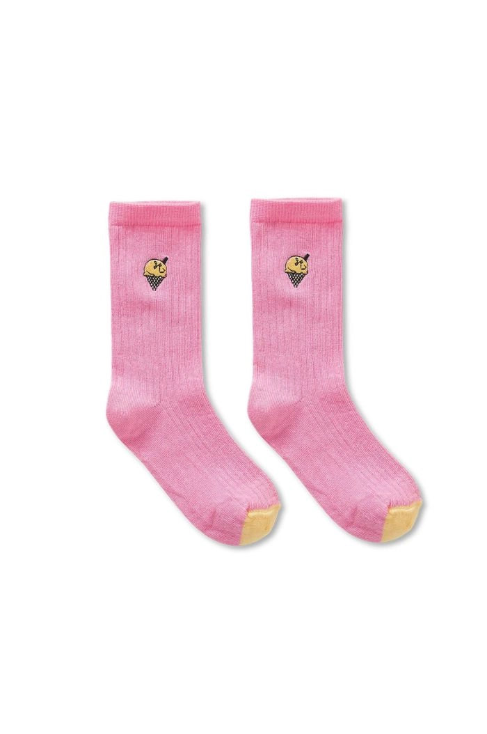 Sproet & Sprout Socks ice cream pink Podium Pink_1