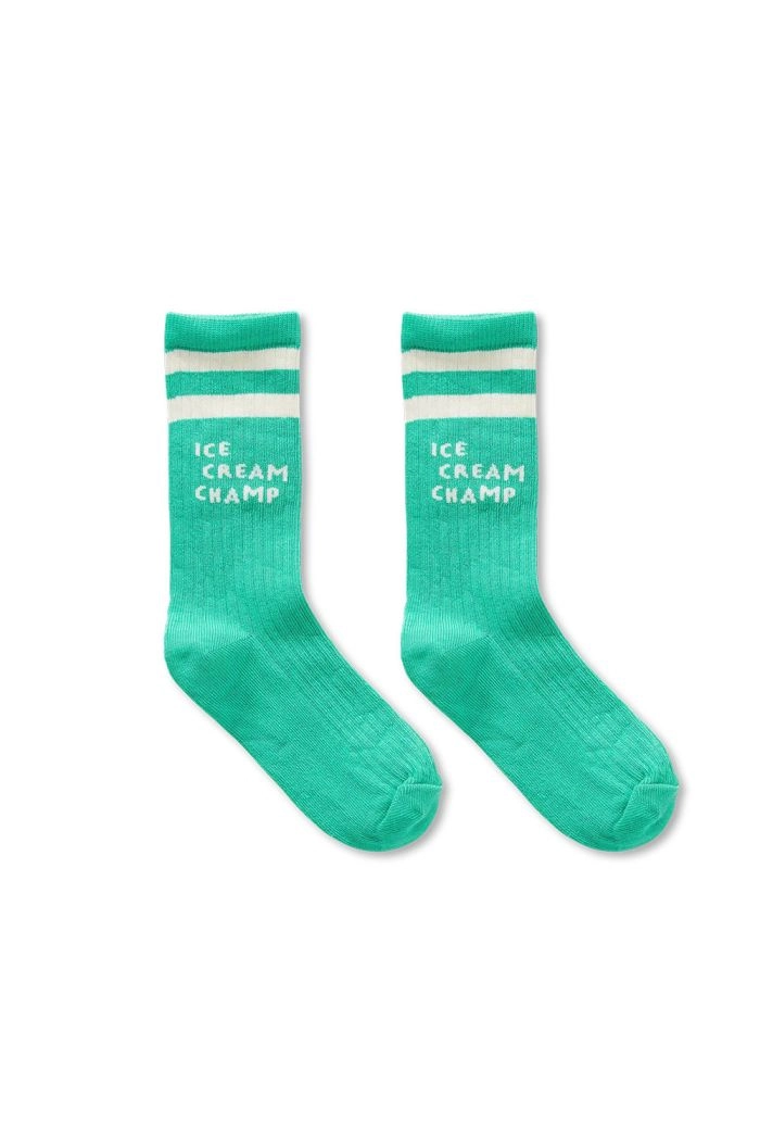 Sproet & Sprout Socks ice cream champ jade green Jade Green_1