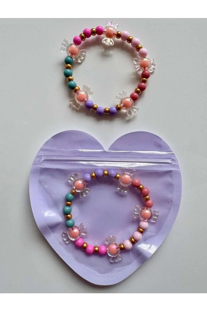 ByMelo armband hart snoepje in hartjesverpakking _1
