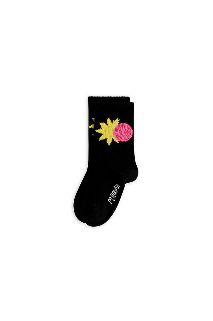 Mini Rodini Socks Sun Black_1