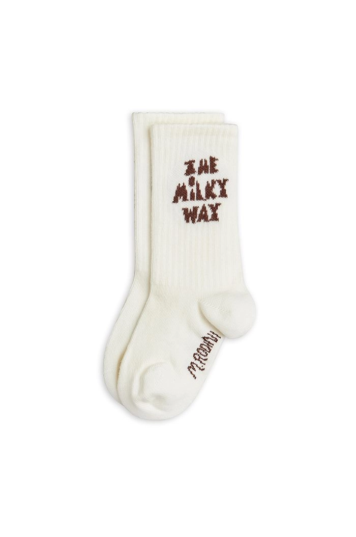 Mini Rodini Socks The Milky Way White_1
