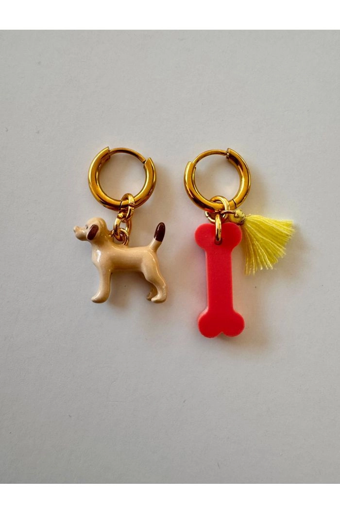 ByMelo Oorbellen hond/botje _1