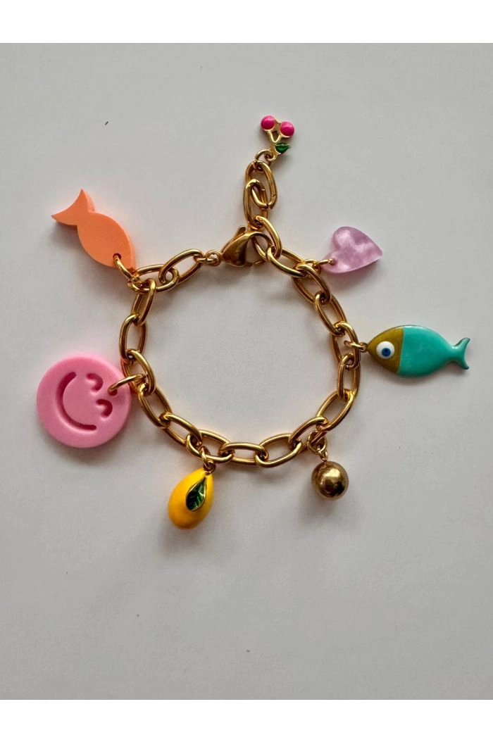ByMelo Armbandje bedels smiley _1