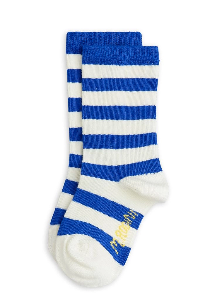 Mini Rodini Mini Rodini Table tennis socks Stripe White_1