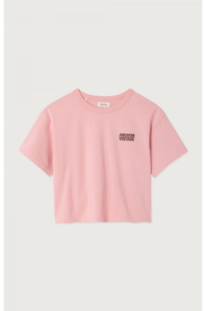 American Vintage Ykobow T-Shirt Ample Col Rond Smoothie_1
