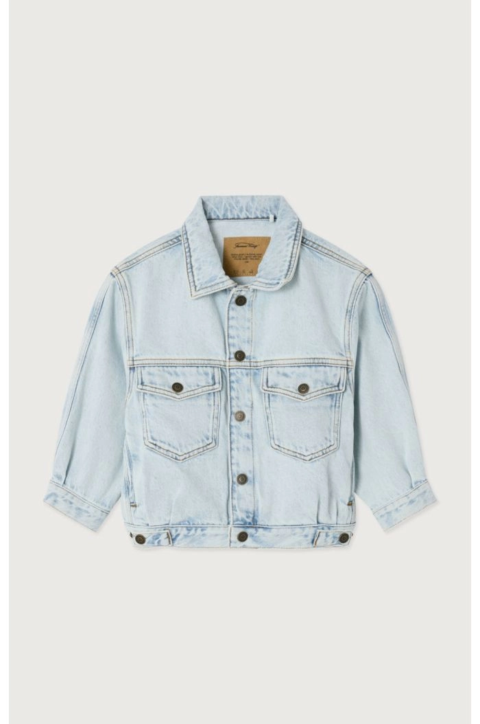 American Vintage Joybird-B Veste Courte Ample Winter Bleached_1