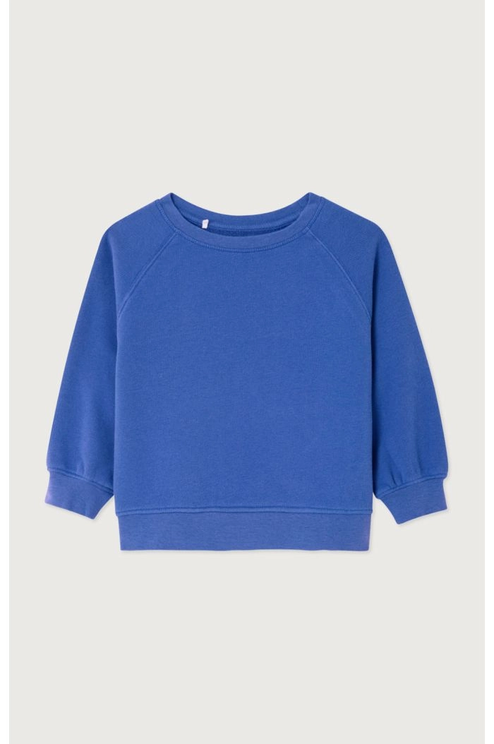 American Vintage Atubay Sweat Ml Col Rond Baltique_1