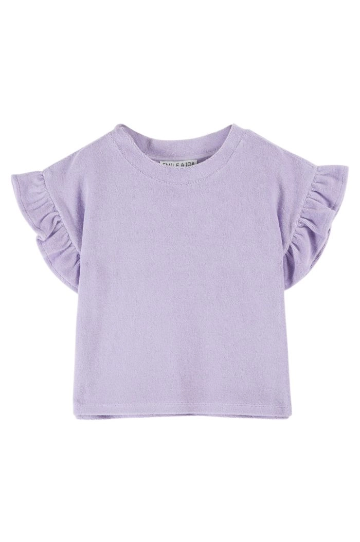 Emile et Ida Tee Shirt Eponge Wisteria_1