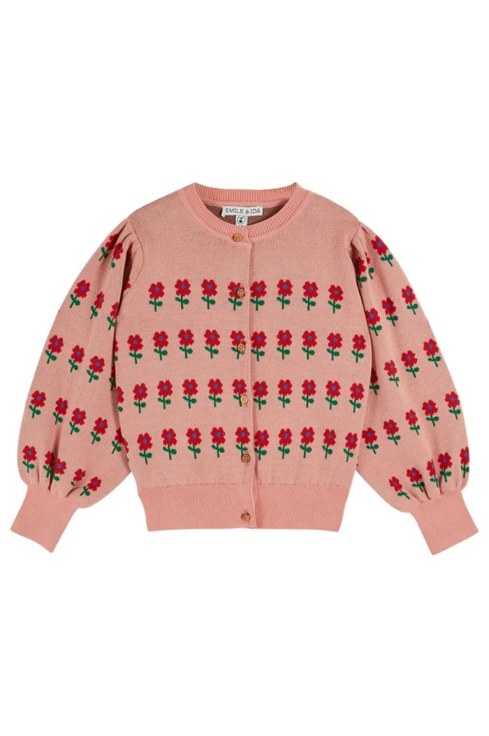 Emile et Ida Cardigan Fleurs Blossom_1