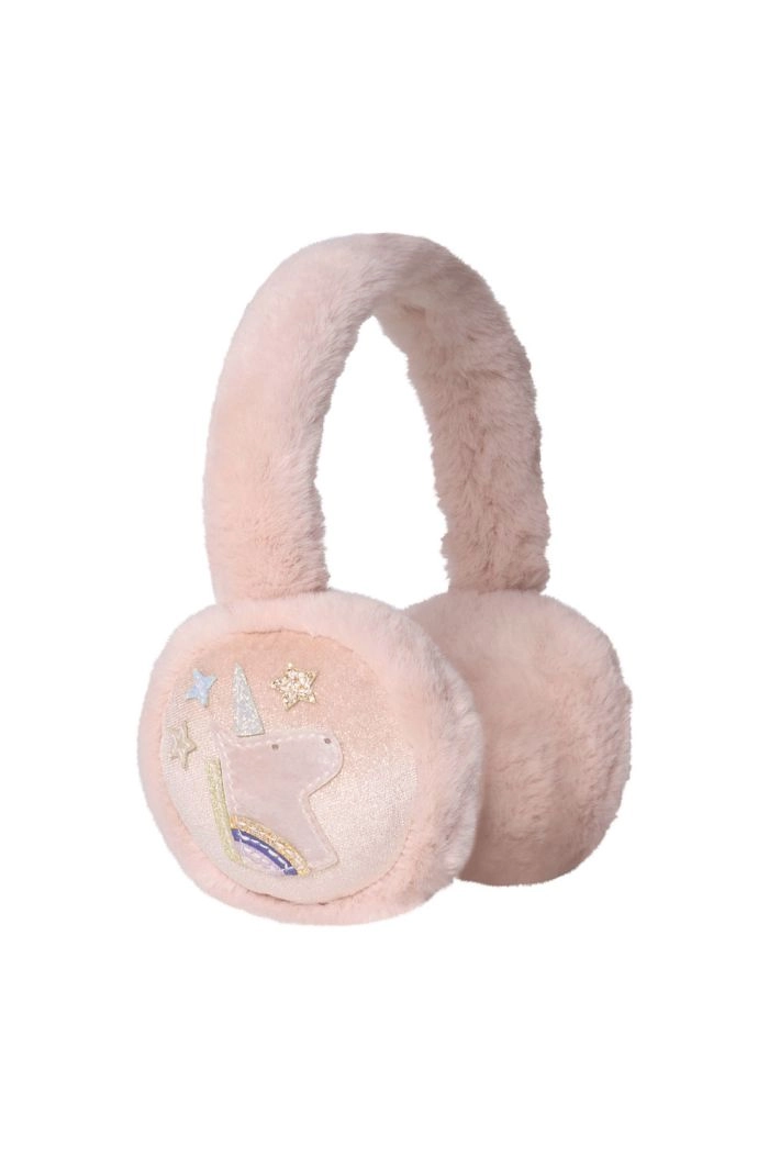 Mimi & Lula Unicorn Earmuffs Pink Multi _1