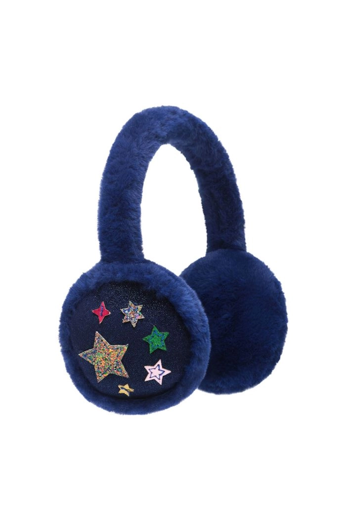 Mimi & Lula Night Sky Earmuffs Navy _1