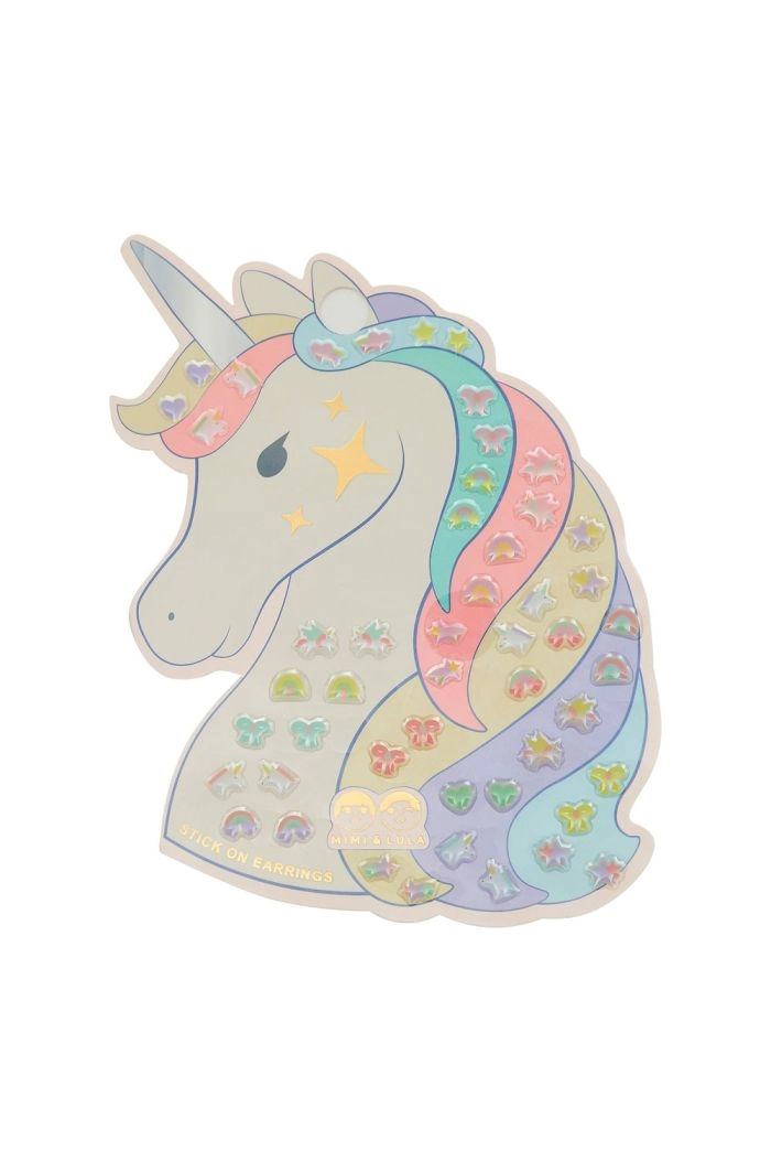 Mimi & Lula Unicorn Earrings Multi_1