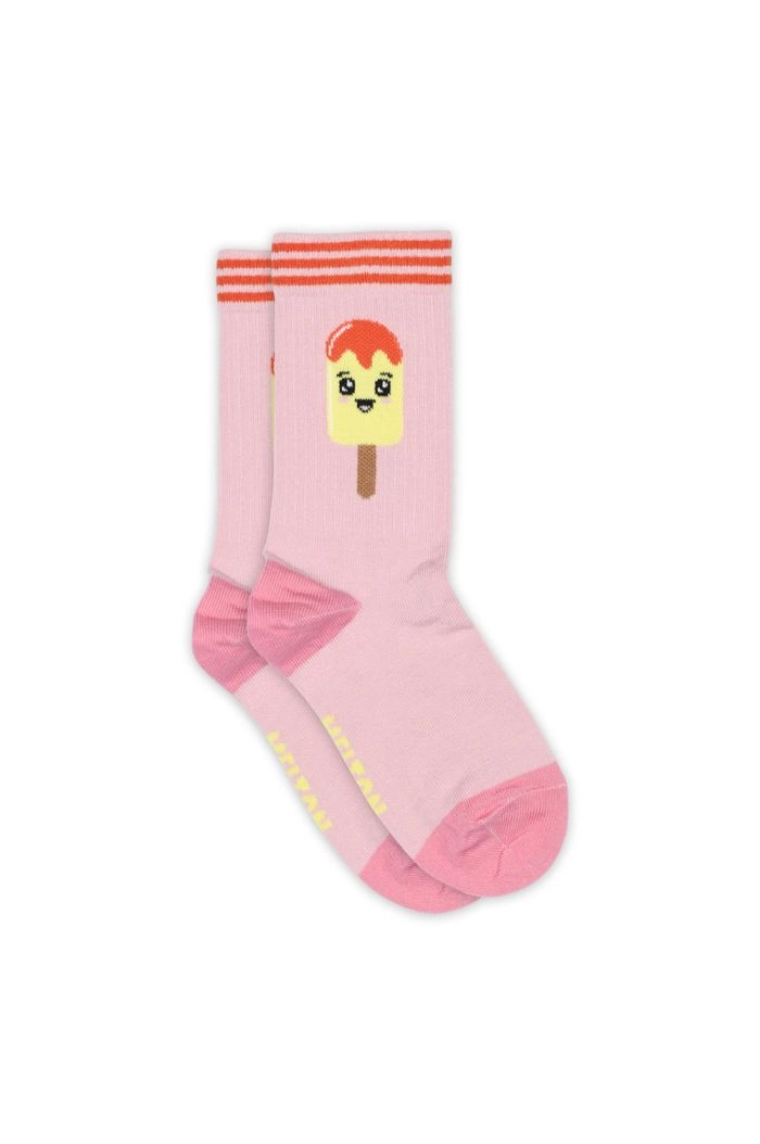Melton Popsicle socks 126 Pink Nectar_1