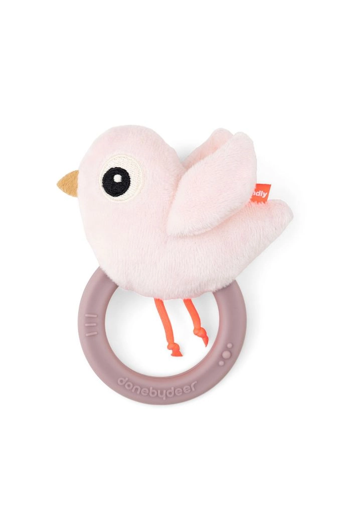 Done by Deer Sensory rattle and teether Birdee Powder  _1