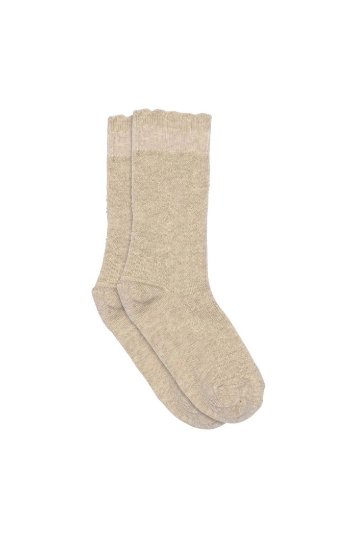 MP Denmark Inger socks 108 Beige Melange_1