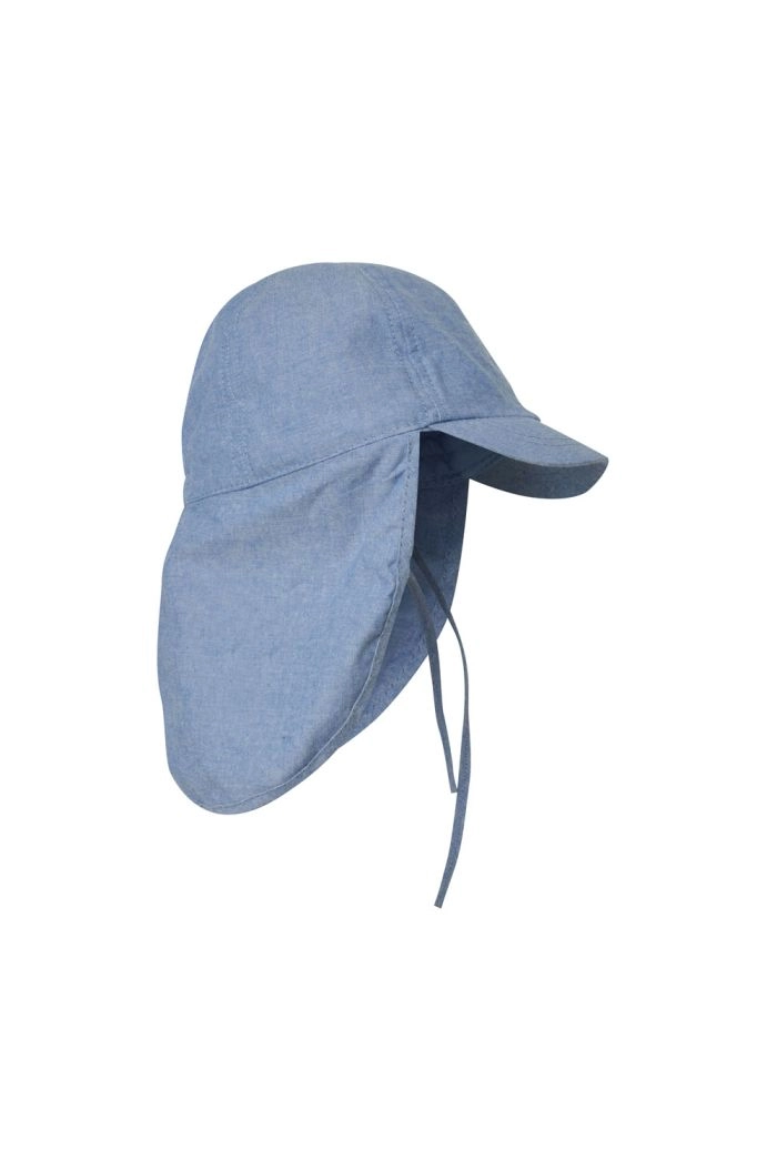 En Fant Summer hat with string 792 Faded Denim_1