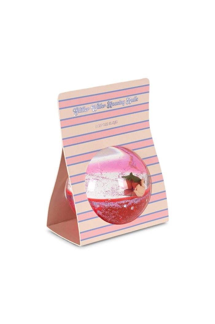 Konges Sløjd Glitter Water Ball Cherry_1