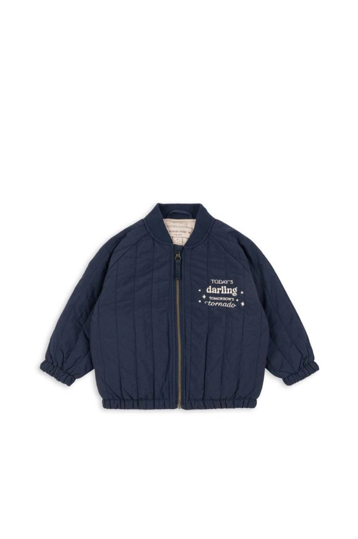 Konges Sløjd Juno Bomber Jacket Total Eclipse_1