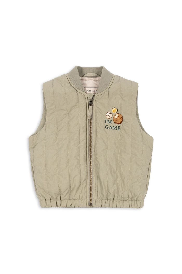 Konges Sløjd Juno Vest Laurel Oak_1