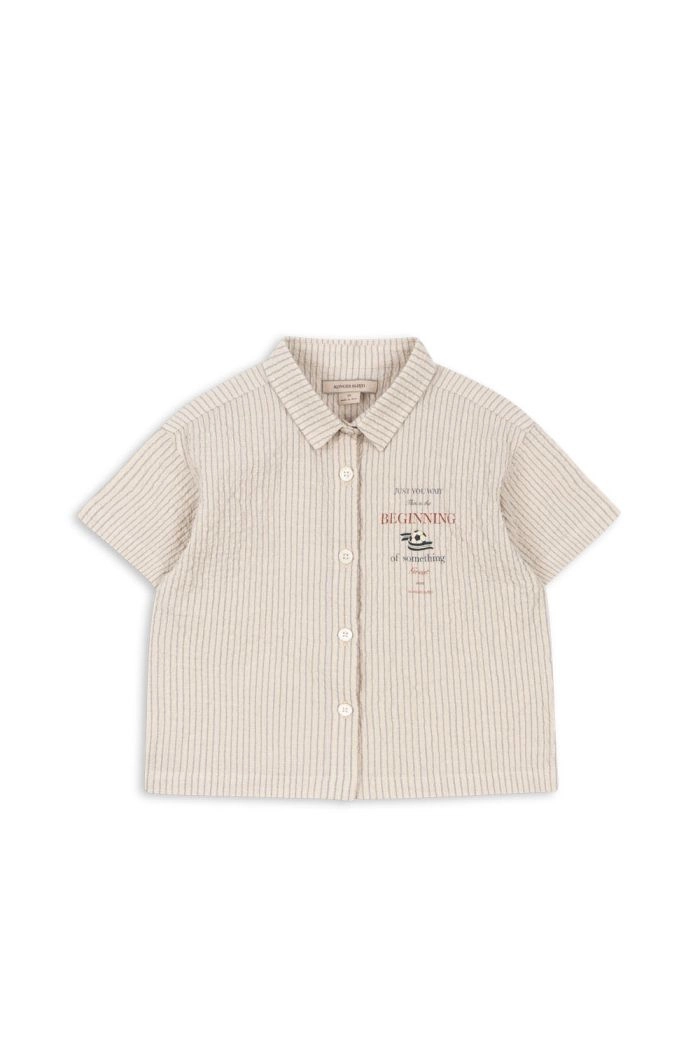 Konges Sløjd Elliot Ss Shirt Gots Tradewinds Stripe_1