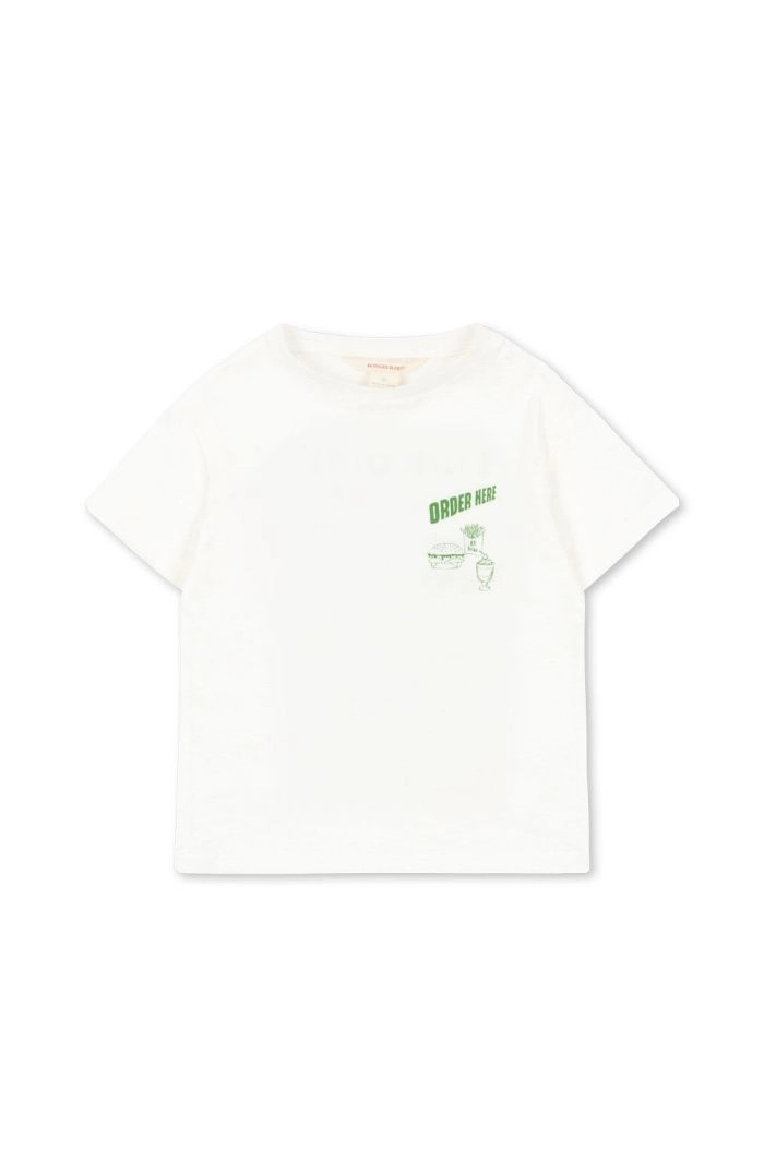 Konges Sløjd Era Tee Ocs Off White/Fine Dining_1