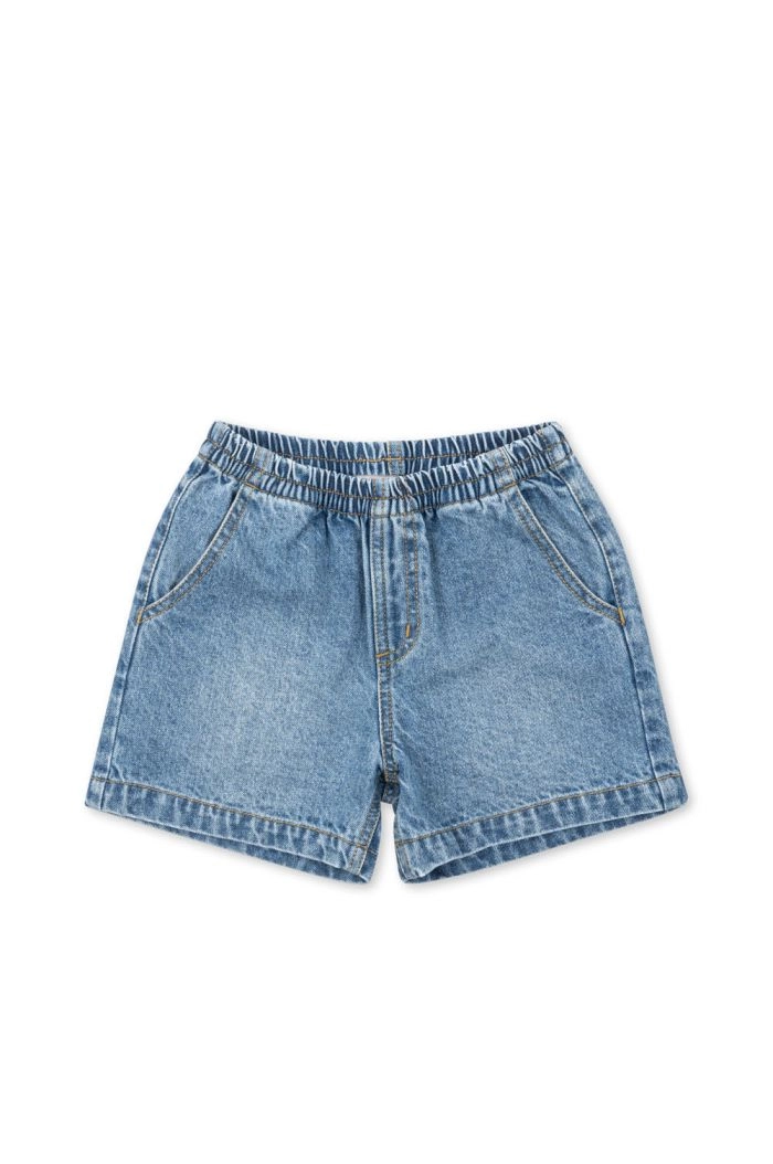Konges Sløjd Magot Denim Shorts Gots Denim Blue_1
