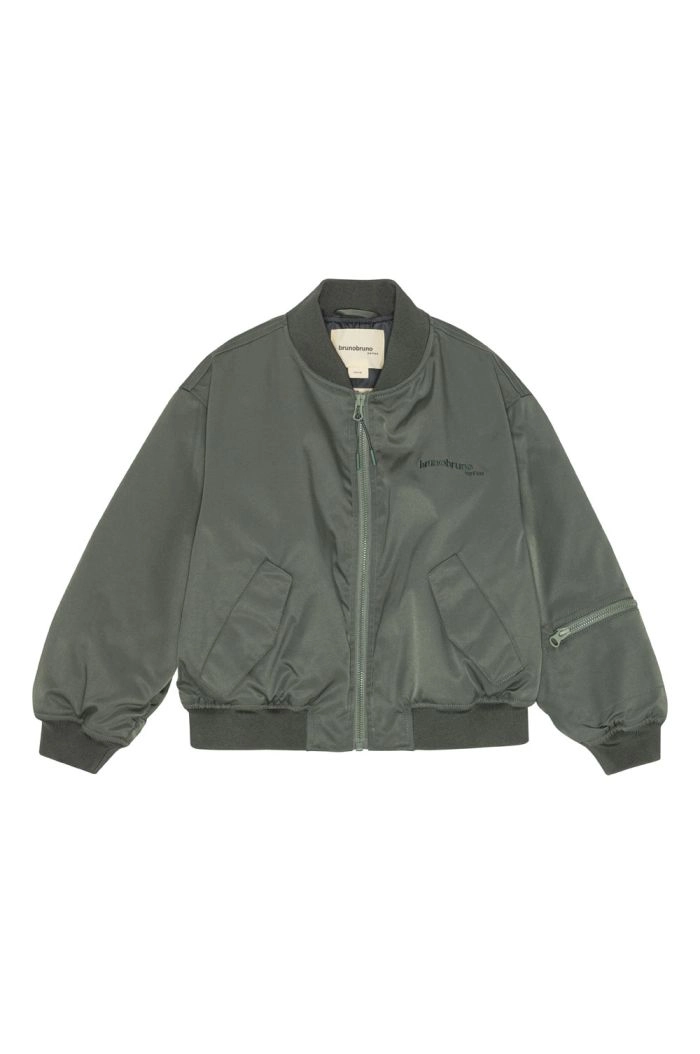 Brunobruno nation Adrian Bomber Jacket Balsam Green_1