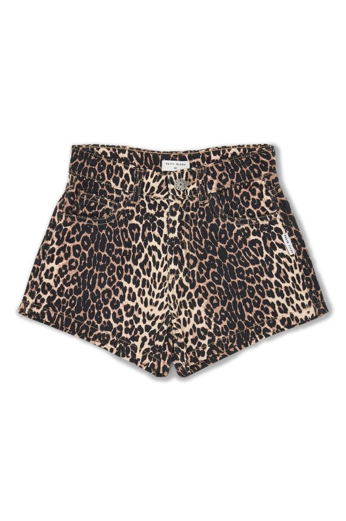 Petit Blush Jeans Short Leopard AOP_1