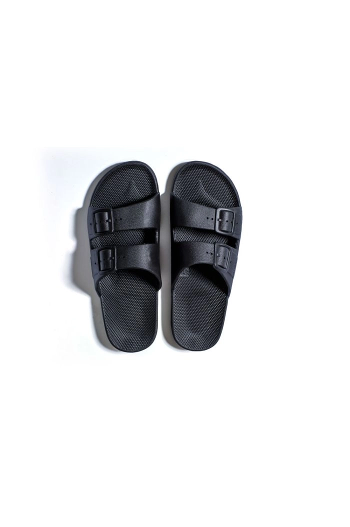 Freedom Moses Slippers Black_1