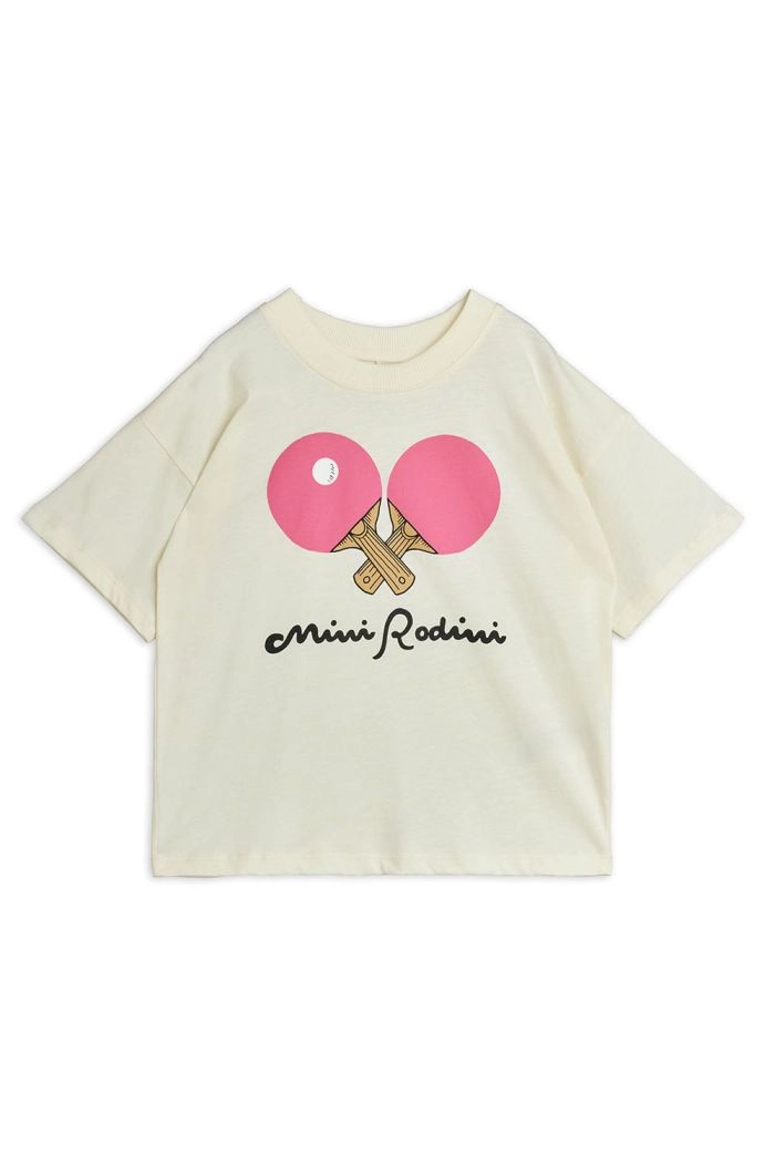 Mini Rodini Table tennis sp T-shirt White_1