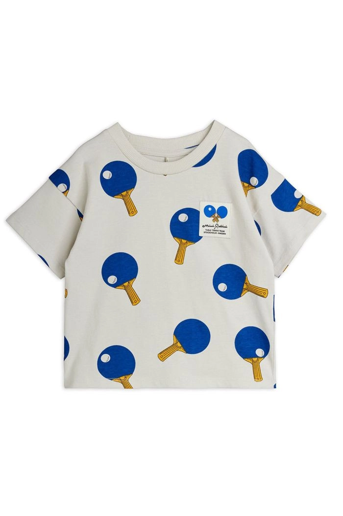Mini Rodini Table tennis all-over print T-shirt Grey_1