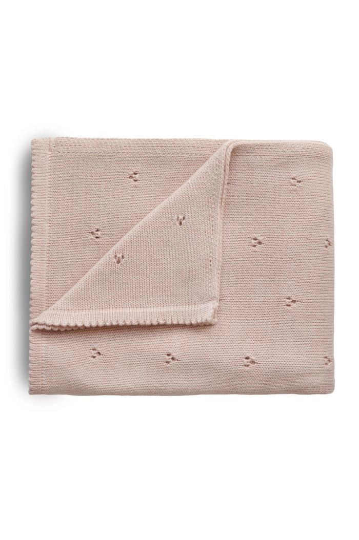 Mushie Blanket Pointelle Blush_1