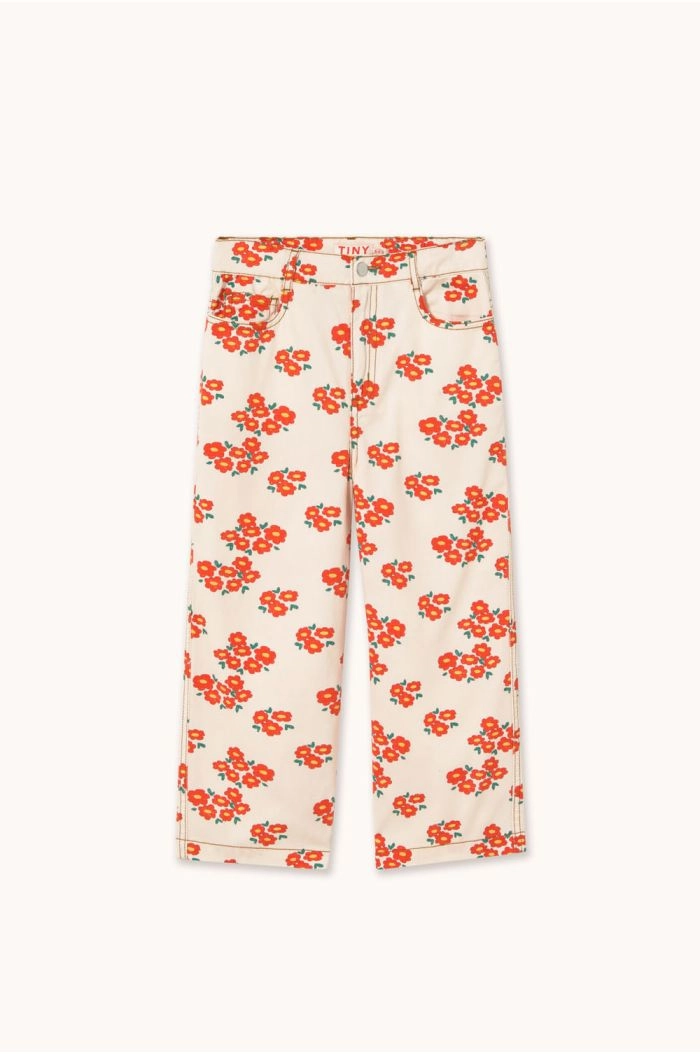 Tinycottons Twill Jeans Blossoms Blossoms_1