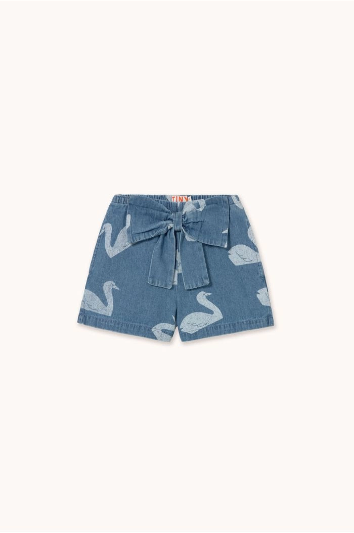 Tinycottons Shorts Big Swans_1
