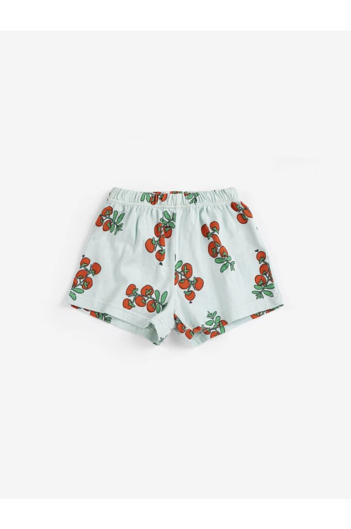 Bobo Choses Juicy Tomatoes all over shorts Light Blue_1