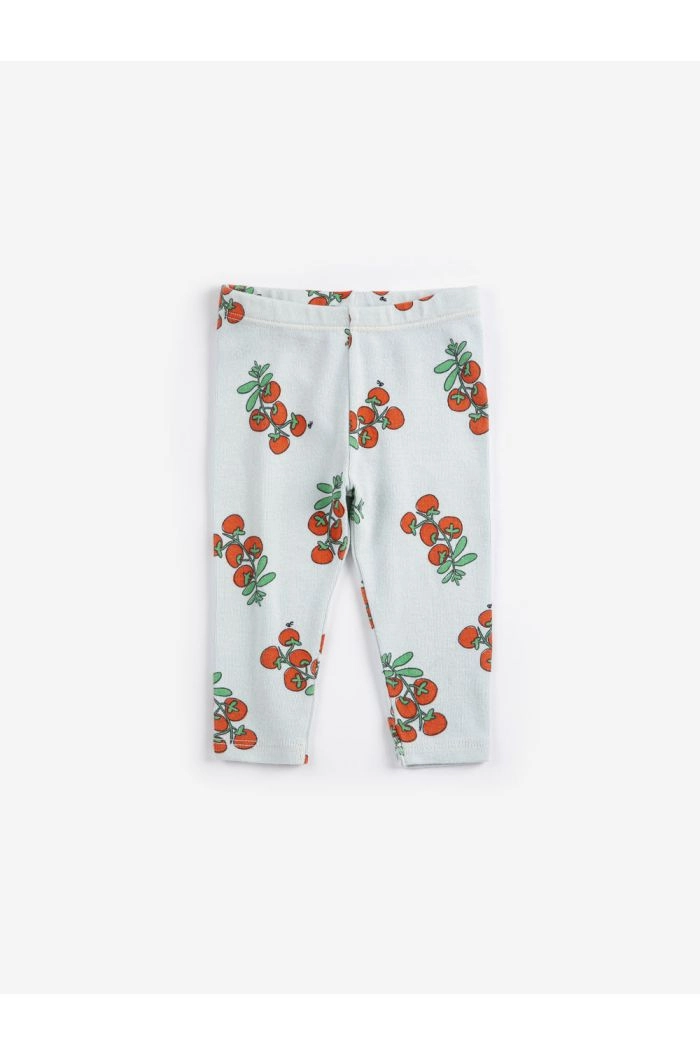 Bobo Choses Juicy Tomatoes all over leggings baby Light Blue_1