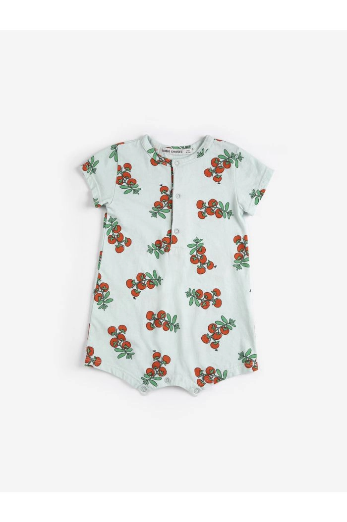 Bobo Choses Juicy Tomatoes all over playsuit Light Blue_1
