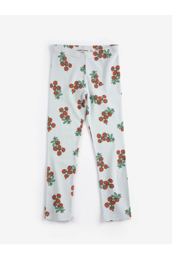 Bobo Choses Juicy Tomatoes all over leggings Light Blue_1