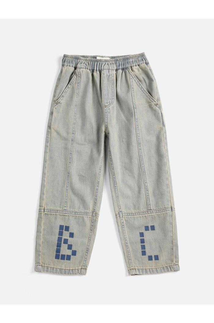 Bobo Choses Square Bobo Choses denim pants Prussian Blue_1