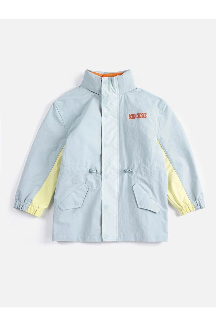 Bobo Choses Bobo Choses color block raincoat Light Blue_1