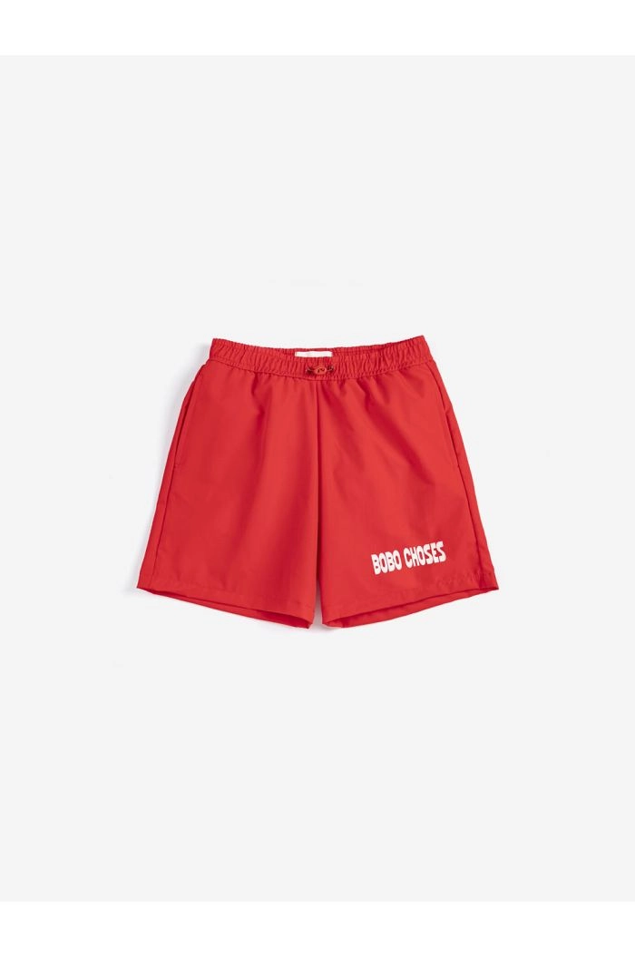 Bobo Choses Bobo Choses swim boardshorts Red_1