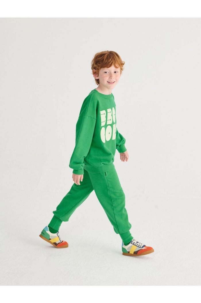 Bobo Choses Bobo Choses Modern jogging pants Green_1