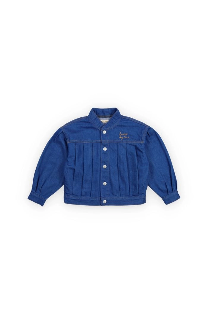 The New Society Tulip Jacket Blue Denim_1